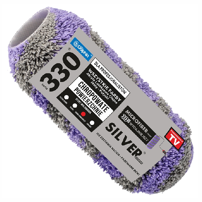 330 Wałek SILVER FASADOWY 18cm / włos 20mm 