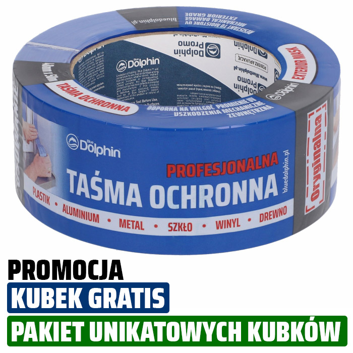 Taśma OCHRONNA ZEWNĘTRZNA 48mm x 50m