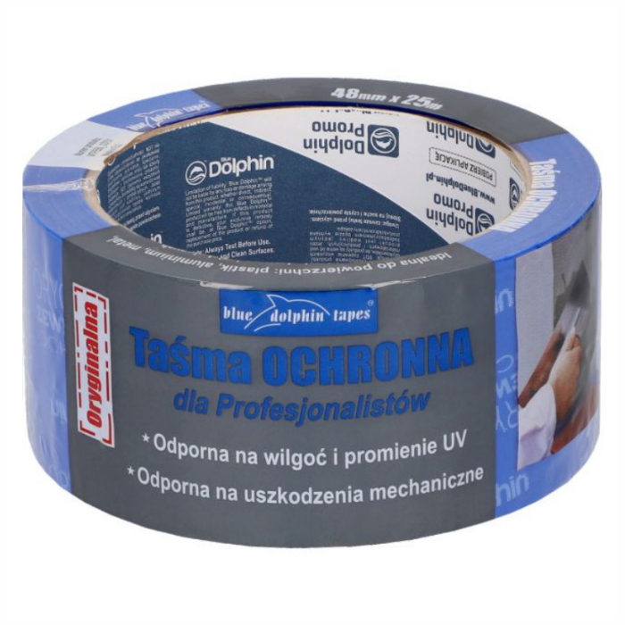 Taśma OCHRONNA ZEWNĘTRZNA  48mm x 25m