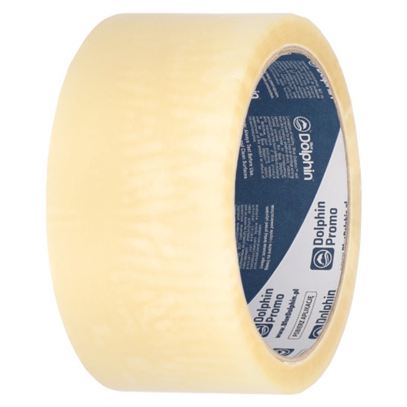 Taśma PAKOWA Transparentna 48mm x 60yd (54,84m) 