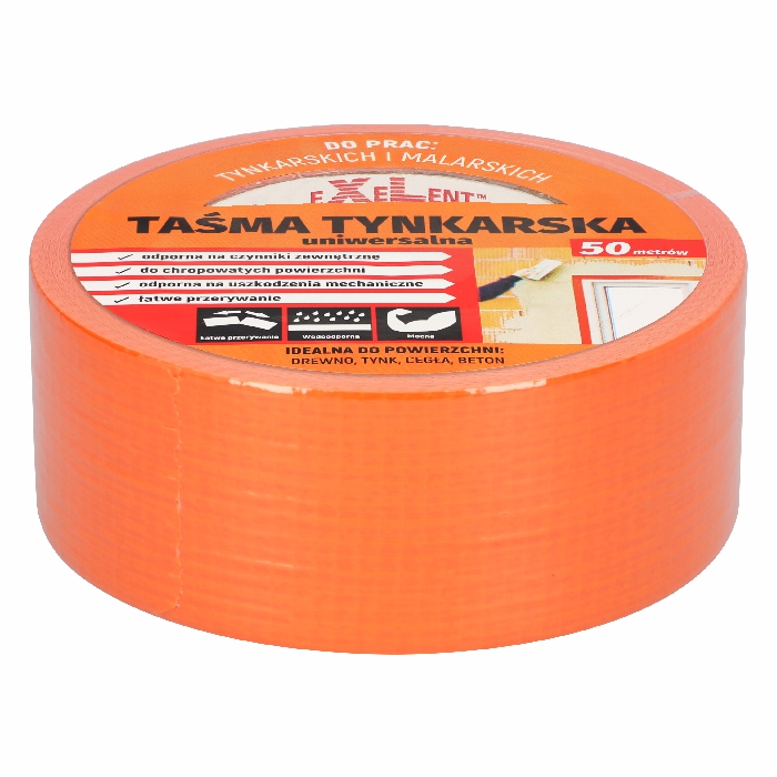 Taśma pomarańczowa uniwersalna 48mm x 50m
