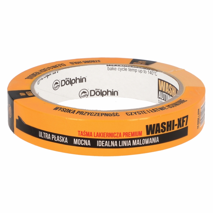 Taśma lakiernicza PREMIUM WASHI - XF7 18,8mm x 40m