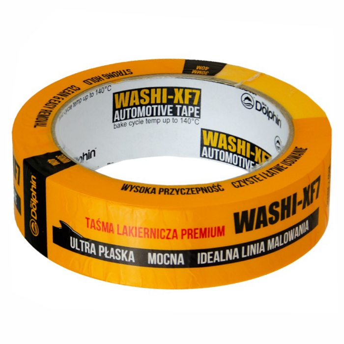 Taśma lakiernicza PREMIUM WASHI - XF7 30mm x 40m