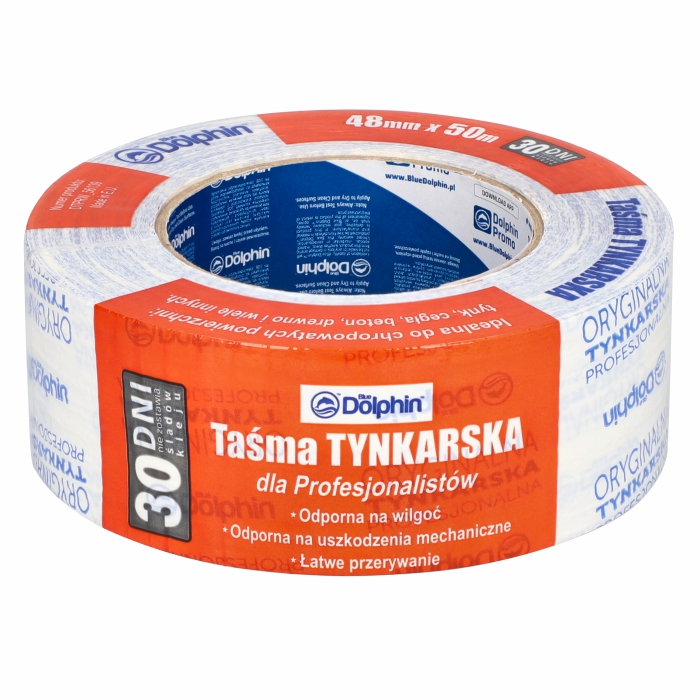 Taśma TYNKARSKA 30 DNI 48mm x 50m