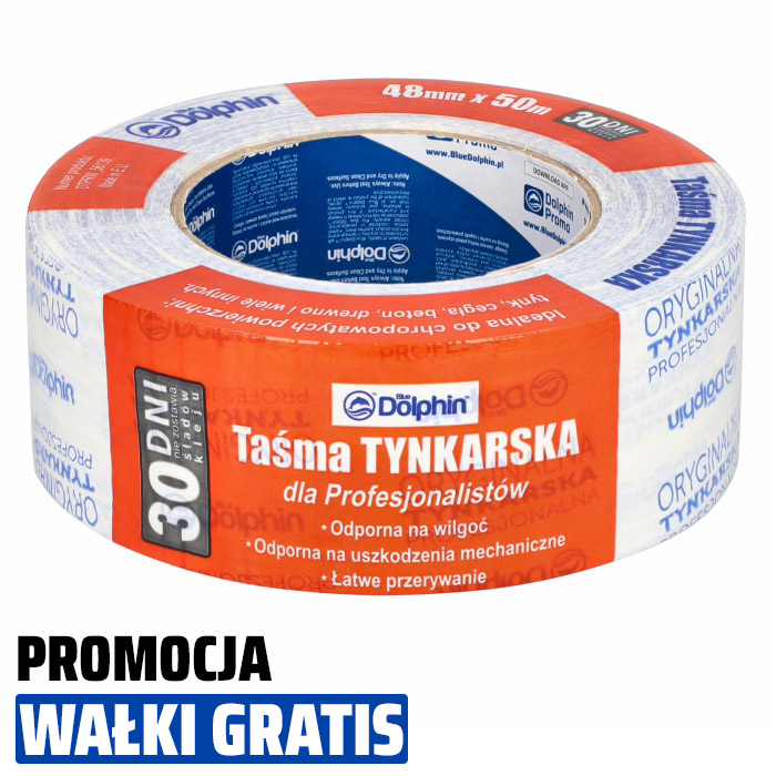 Taśma TYNKARSKA 30 DNI 48mm x 50m