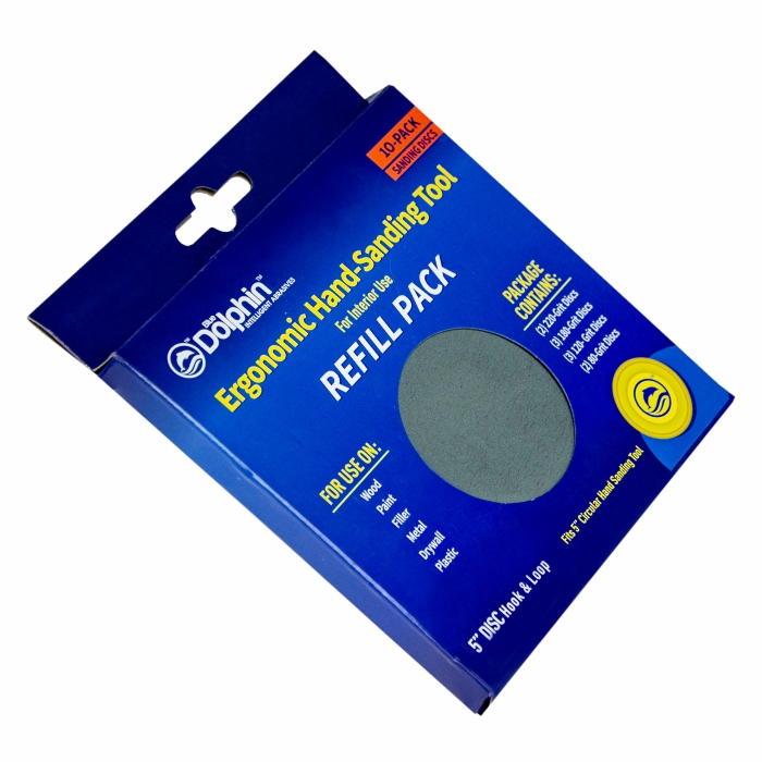 Wkłady do ręcznego szlifowania ERGONOMIC (10 sztuk)