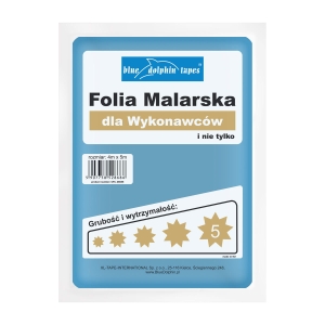 Folia malarska dla wykonawców 4m x 5m (5*)