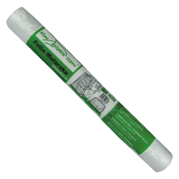 Folia malarska na rolce STANDARD PLUS 2m x 50m