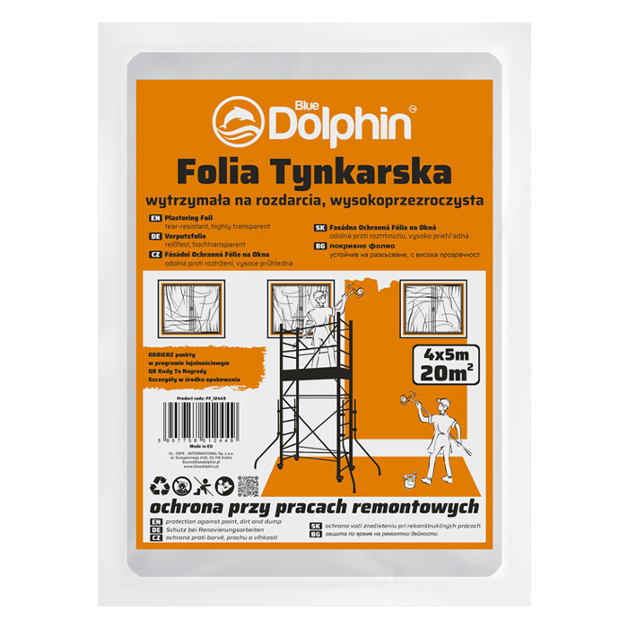Folia TYNKARSKA          4m x 5m