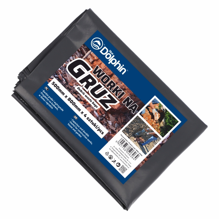 Worki na gruz            500mm x 800mm (4 sztuki)