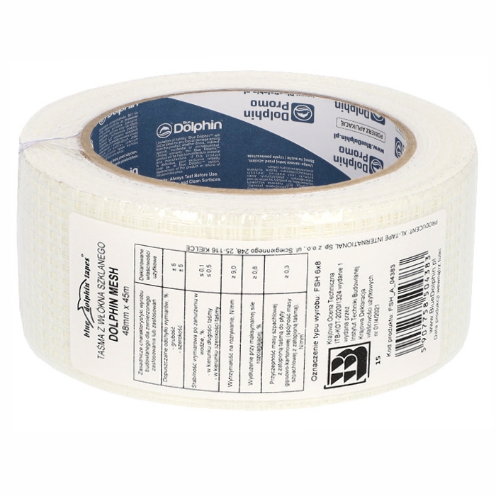 Taśma z WŁÓKNA SZKLANEGO   48mm x 45m