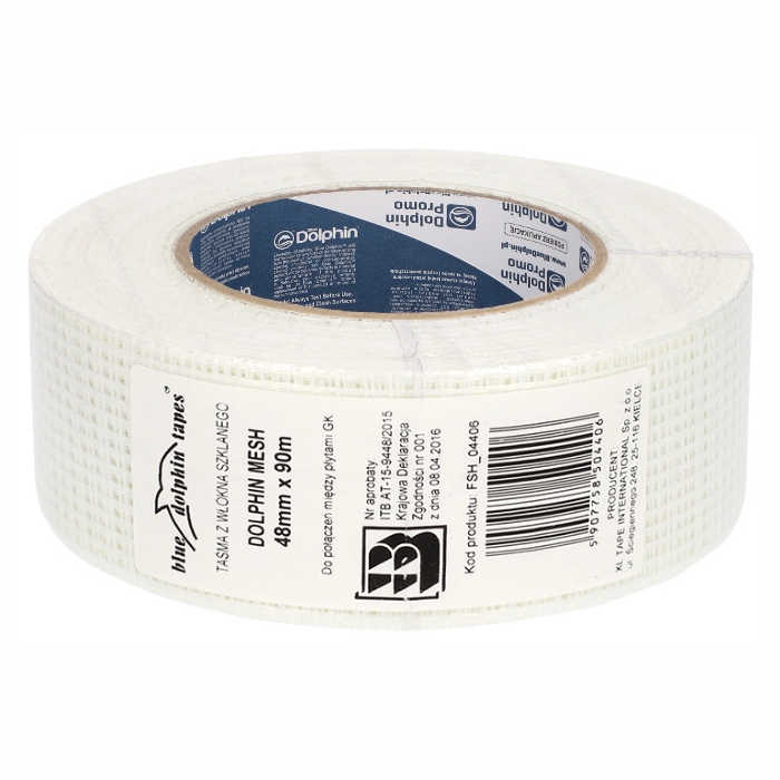 Taśma z WŁÓKNA SZKLANEGO   48mm x 90m