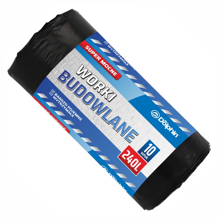 Worki budowlane          240l (10 sztuk)