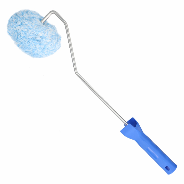 Wałek kątowy z uchwytem BLUEWHITE 2 x15cm