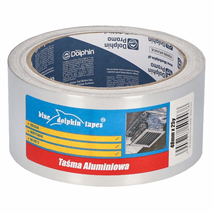 Taśma ALUMINIOWA 48mm x 25yd (22,85m)