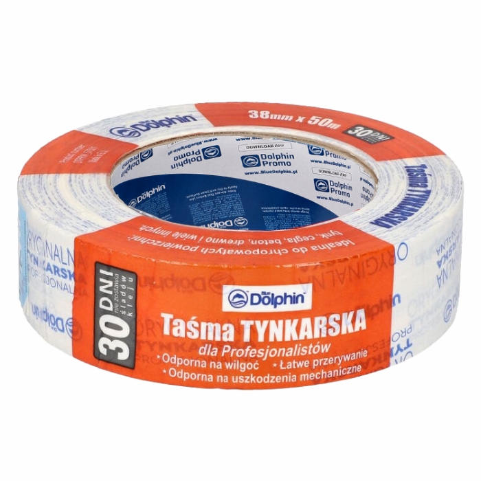 Taśma TYNKARSKA 30 DNI 38mm x 50m