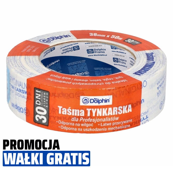Taśma TYNKARSKA 30 DNI 38mm x 50m