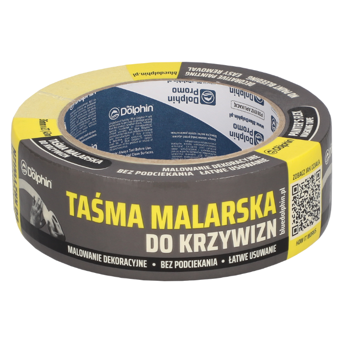 Taśma malarska do KRZYWIZN 36mm x 30yd (27,42m)