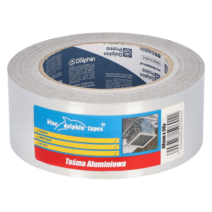 Taśma ALUMINIOWA 48mm x 50yd (45,70m)