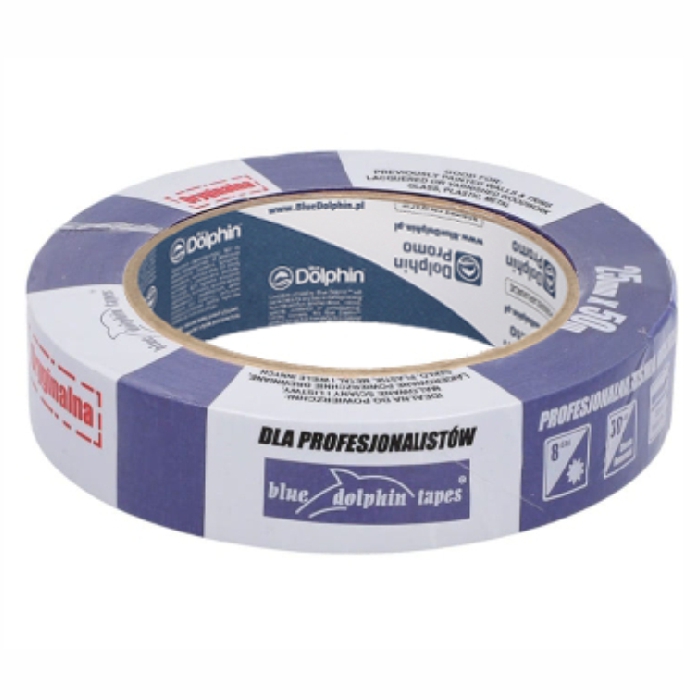 Taśma malarska BLUE DOLPHIN 25mm x 50m