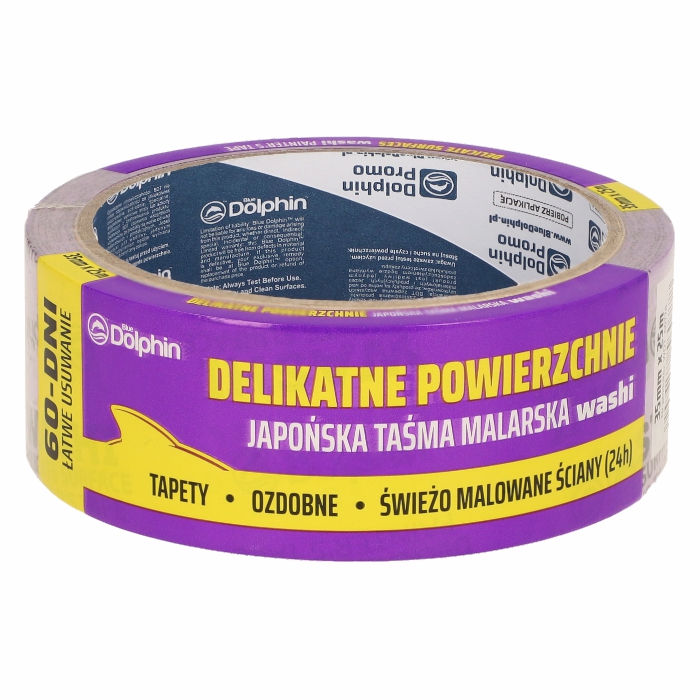 Taśma WASHI Delikatne Powierzchnie 35mm x 25m