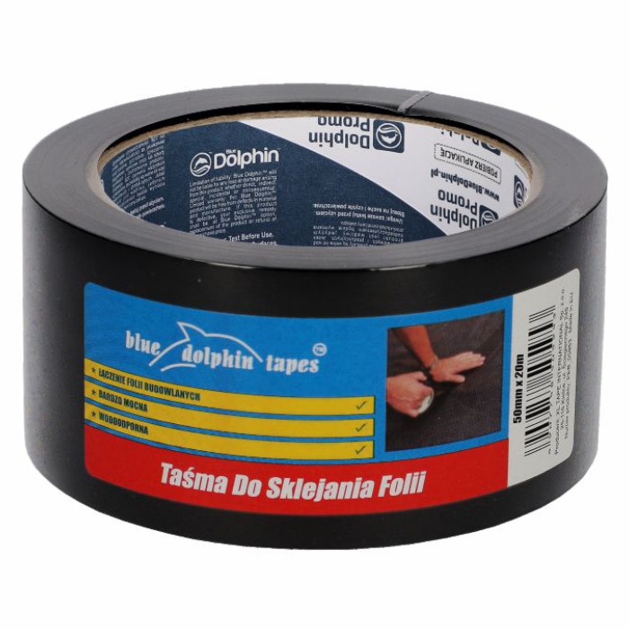 Taśma do SKLEJANIA FOLII BUDOWLANYCH  50mm x 20m