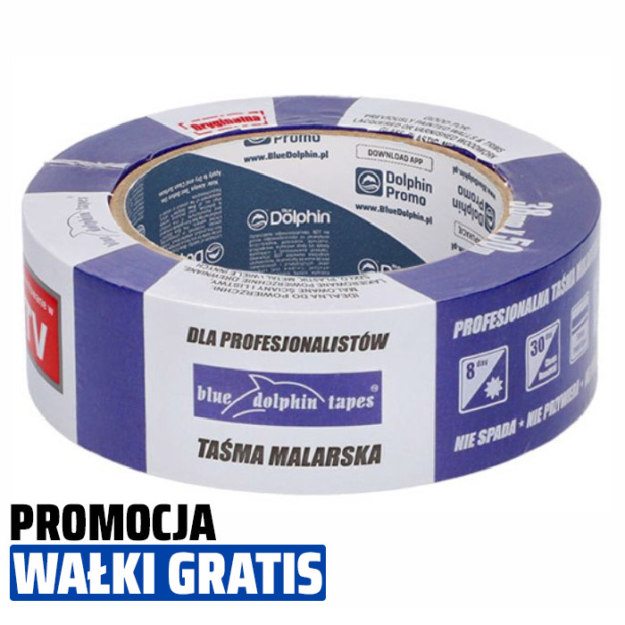 Taśma malarska BLUE DOLPHIN 38mm x 50m
