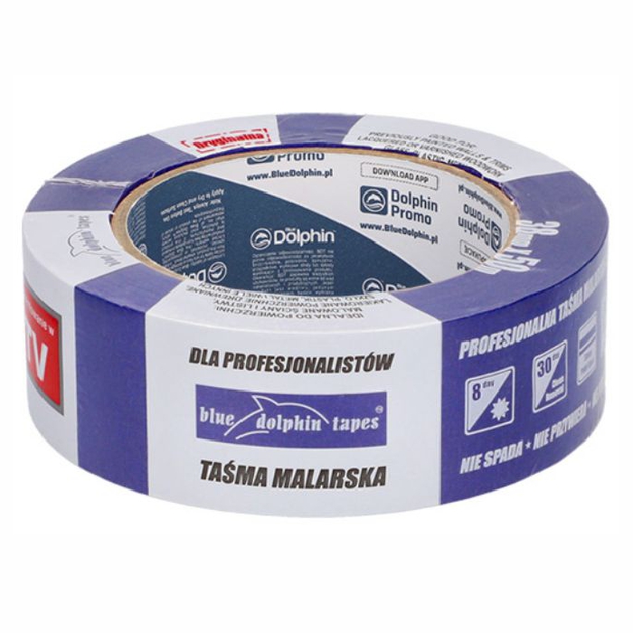 Taśma malarska BLUE DOLPHIN 38mm x 50m