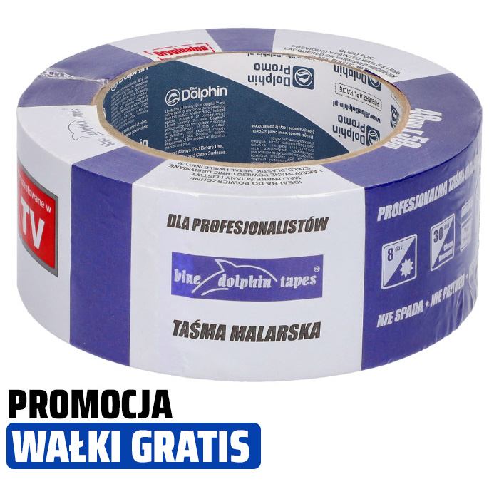 Taśma malarska BLUE DOLPHIN 48mm x 50m