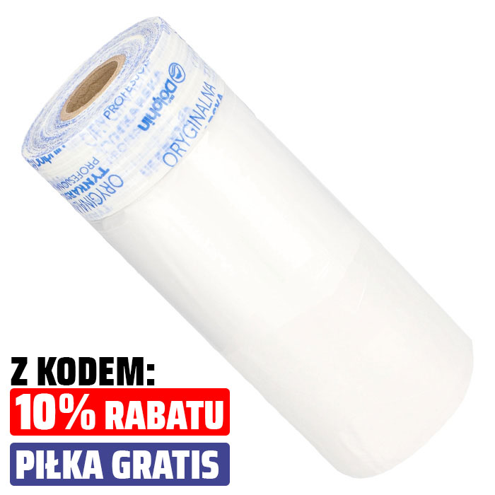 PRO-MASKER Tynkarski Gruba Folia 30 dni (65cm x 15m)