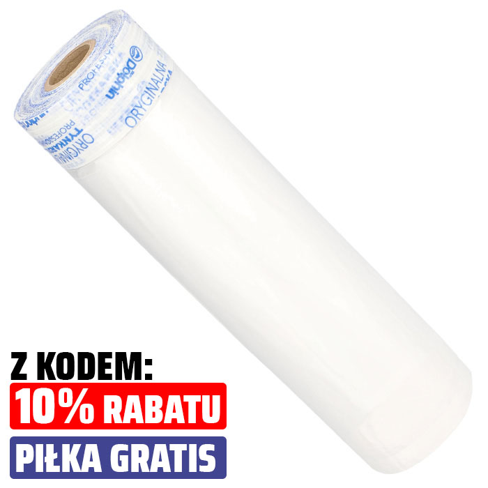 PRO-MASKER Tynkarski Gruba Folia 30 dni (160cm x 15m)