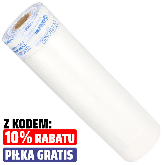 PRO-MASKER Tynkarski Gruba Folia 30 dni (210cm x 15m)