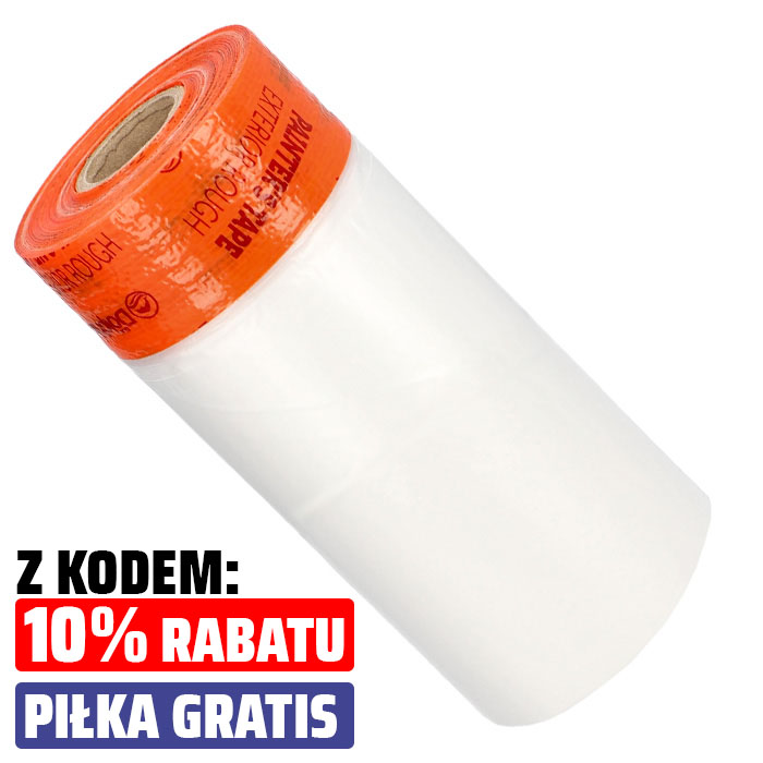 PRO-MASKER Tynkarski Gruba Folia (65cm x 15m)