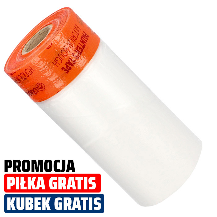 PRO-MASKER Tynkarski Gruba Folia (65cm x 15m)