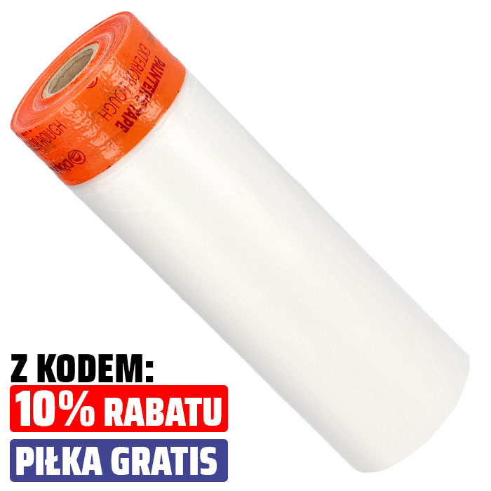 PRO-MASKER Tynkarski Gruba Folia (110cm x 15m)