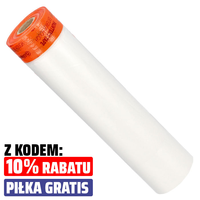 PRO-MASKER Tynkarski Gruba Folia (210cm x 15m)