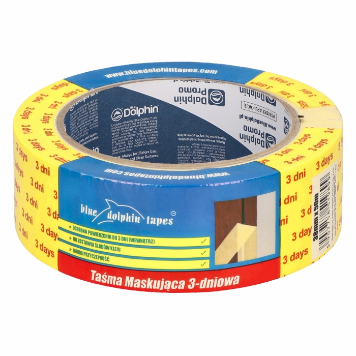 Taśma MASKUJĄCA 3-dniowa 38mm x 50m