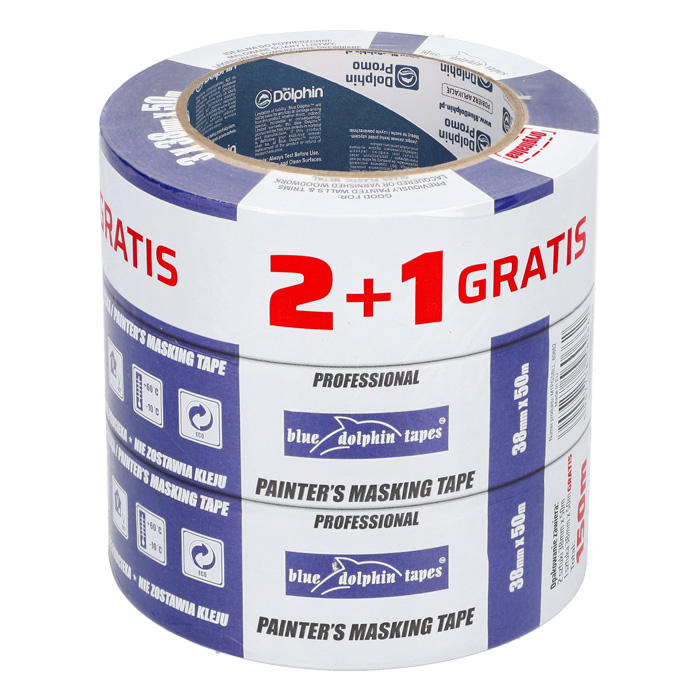 Malarska MT-PG 2x38mm x 50m + GRATIS 1x38mm x 50m