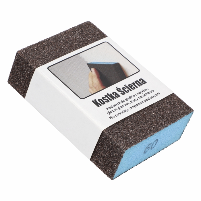 Kostka ścierna PROSTOKĄTNA 100x68x25mm Gradacja  60