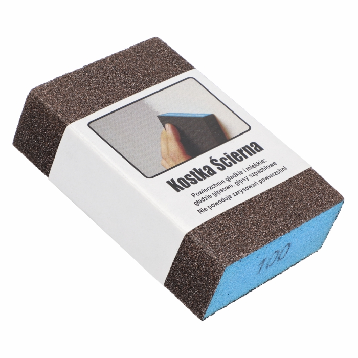 Kostka ścierna PROSTOKĄTNA 100x68x25mm Gradacja 100