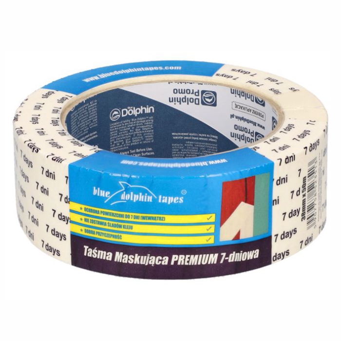 Taśma MASKUJĄCA 7-dniowa 38mm x 50m
