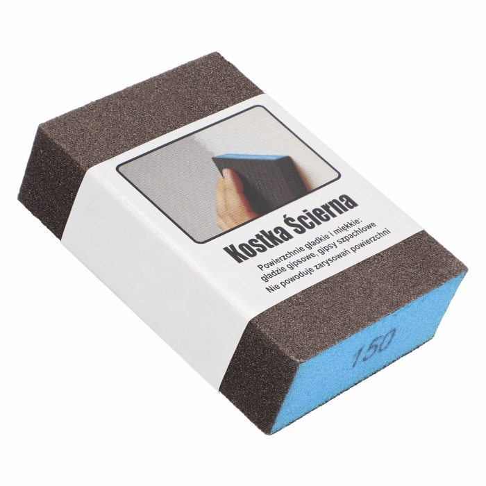 Kostka ścierna PROSTOKĄTNA 100x68x25mm Gradacja 150