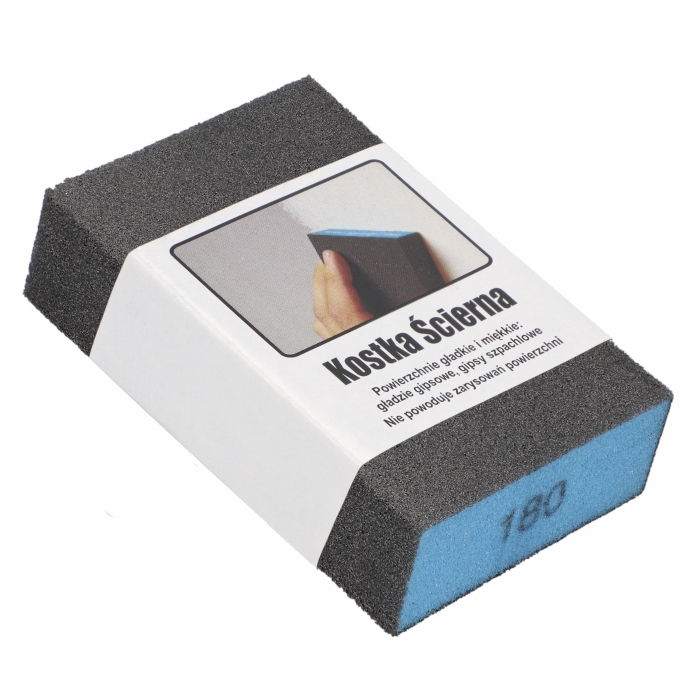 Kostka ścierna PROSTOKĄTNA 100x68x25mm Gradacja 180