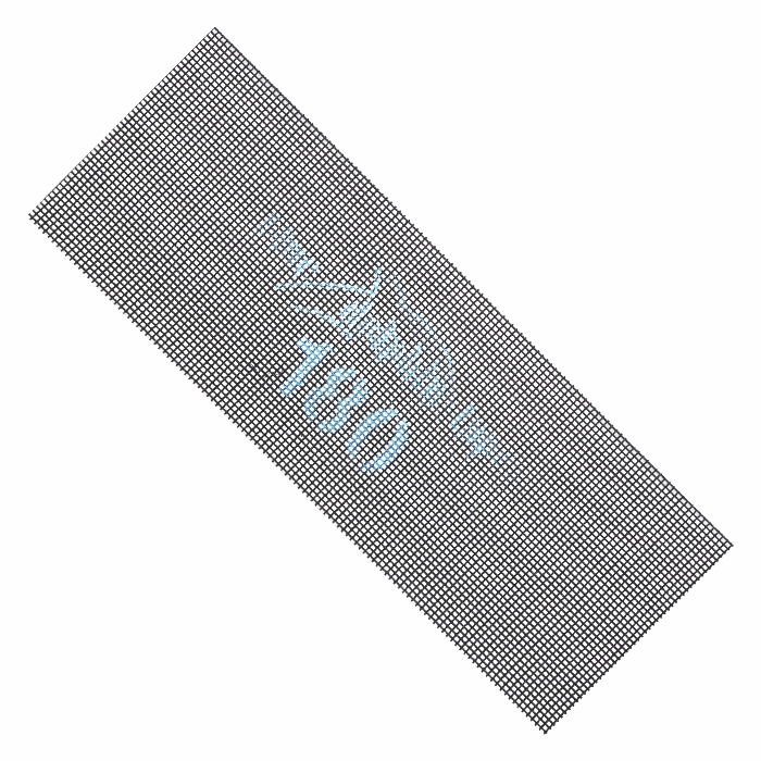 Siatka ścierna 105mm x 280mm Gradacja 180