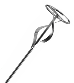 Mieszadło DO FARB  80mm [HEX]