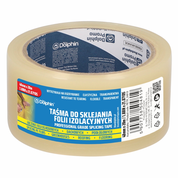 Taśma do SKLEJANIA FOLII PE  48mm x 20m