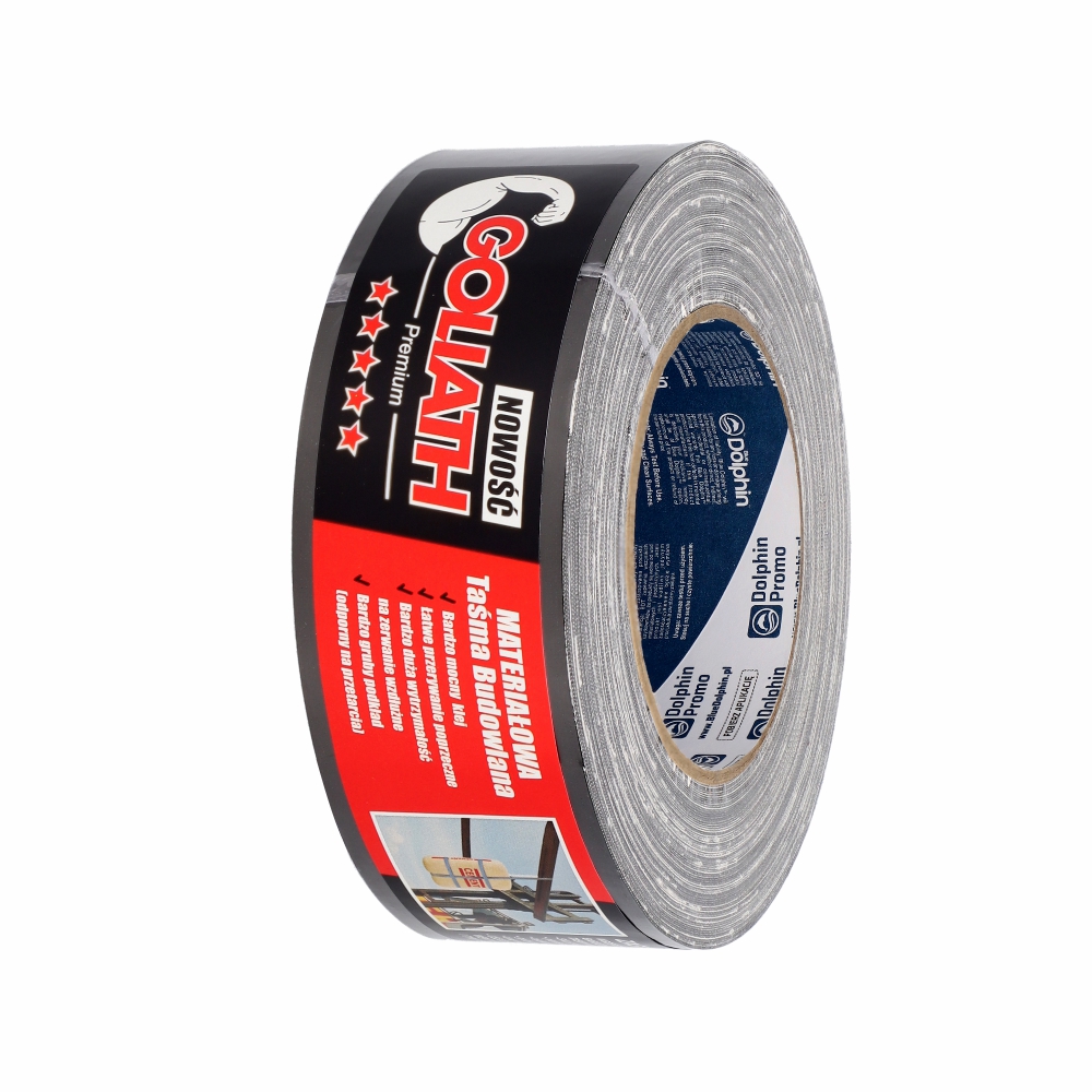 Taśma naprawcza GOLIATH Czarna 48mm x 25m