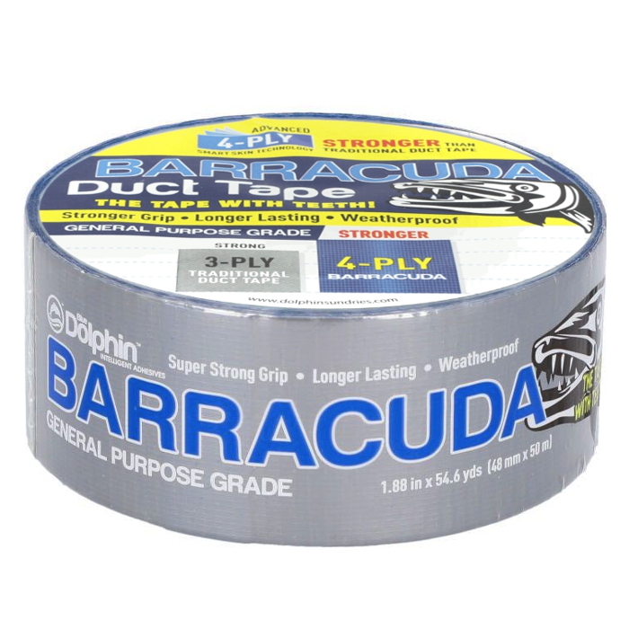 Taśma DUCT BARRACUDA (S/BL) 48mm x 50m [5.5ml]